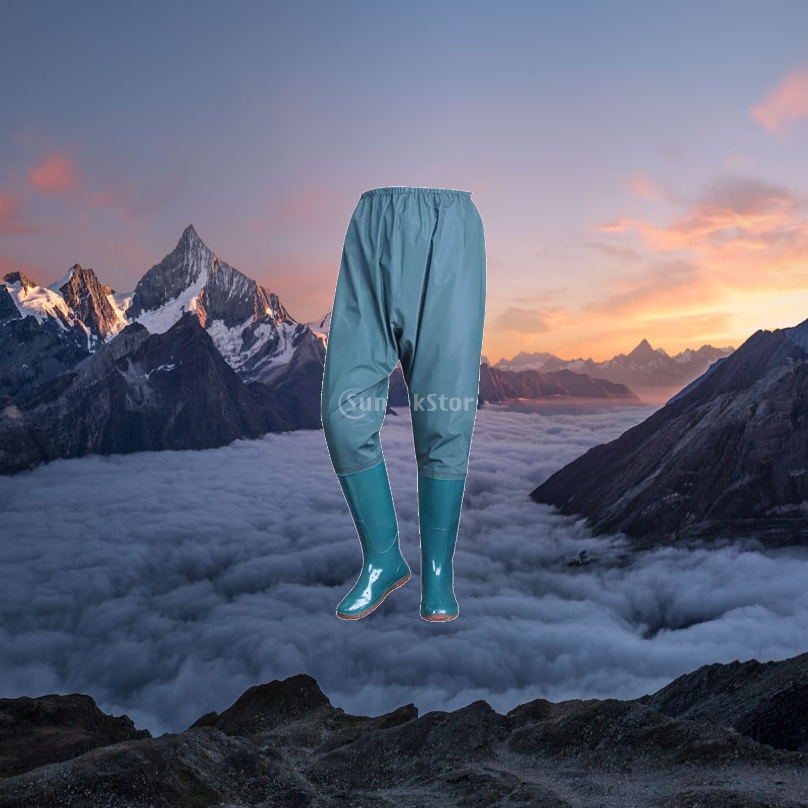 Fishing Pants Waterproof - Lightweight Waterproof Fishing Hip Waders Breathable