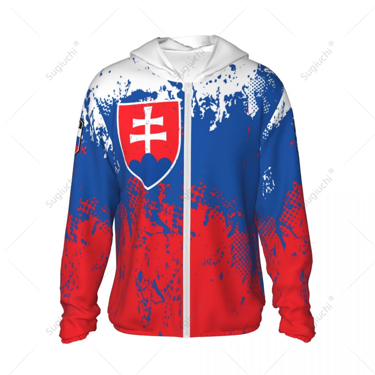 Slovakia Flag Sun Protection H - đánh giá và giá Fishing Hoodie