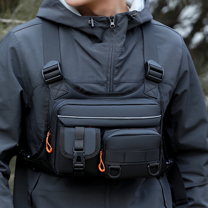 Men's Tactical Chest Bag, Runn - đánh giá và giá Fishing Vest