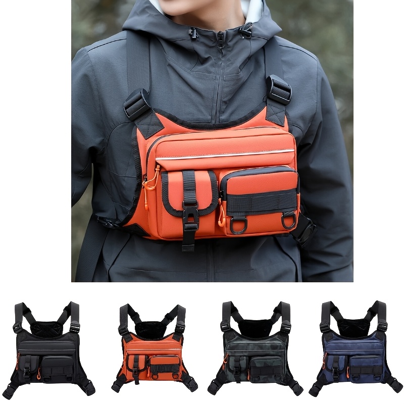 Men's Tactical Chest Bag, Runn - đánh giá và giá Fishing Vest