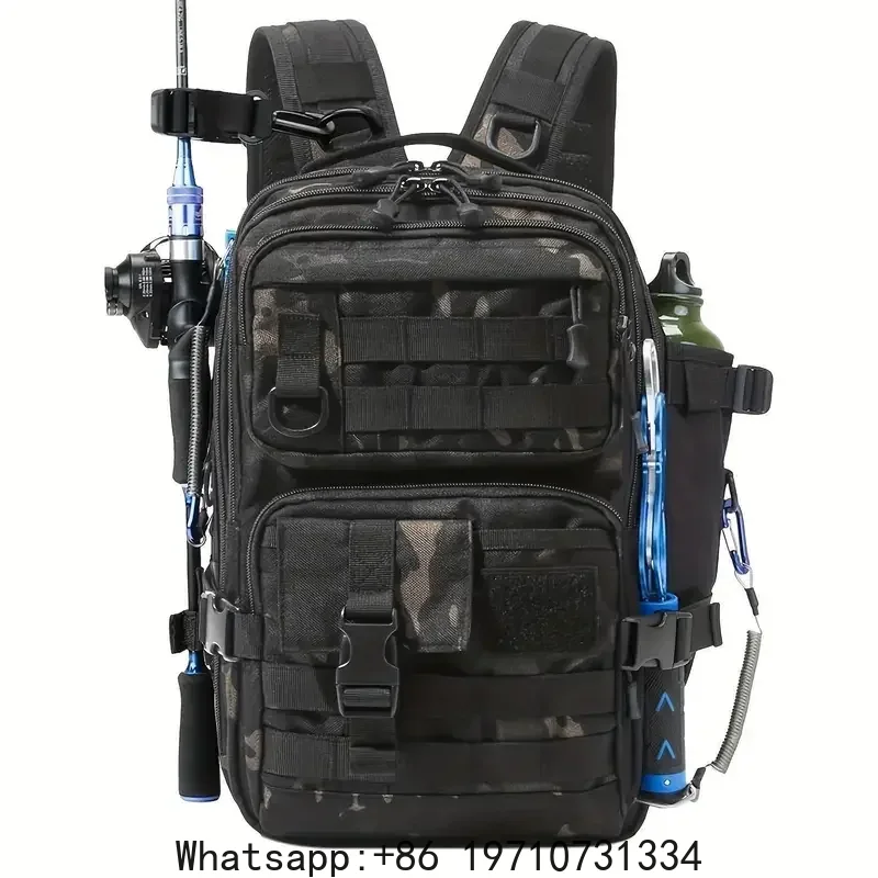 1000D Waterproof  Backpack Tac - đánh giá và giá Fishing Backpack
