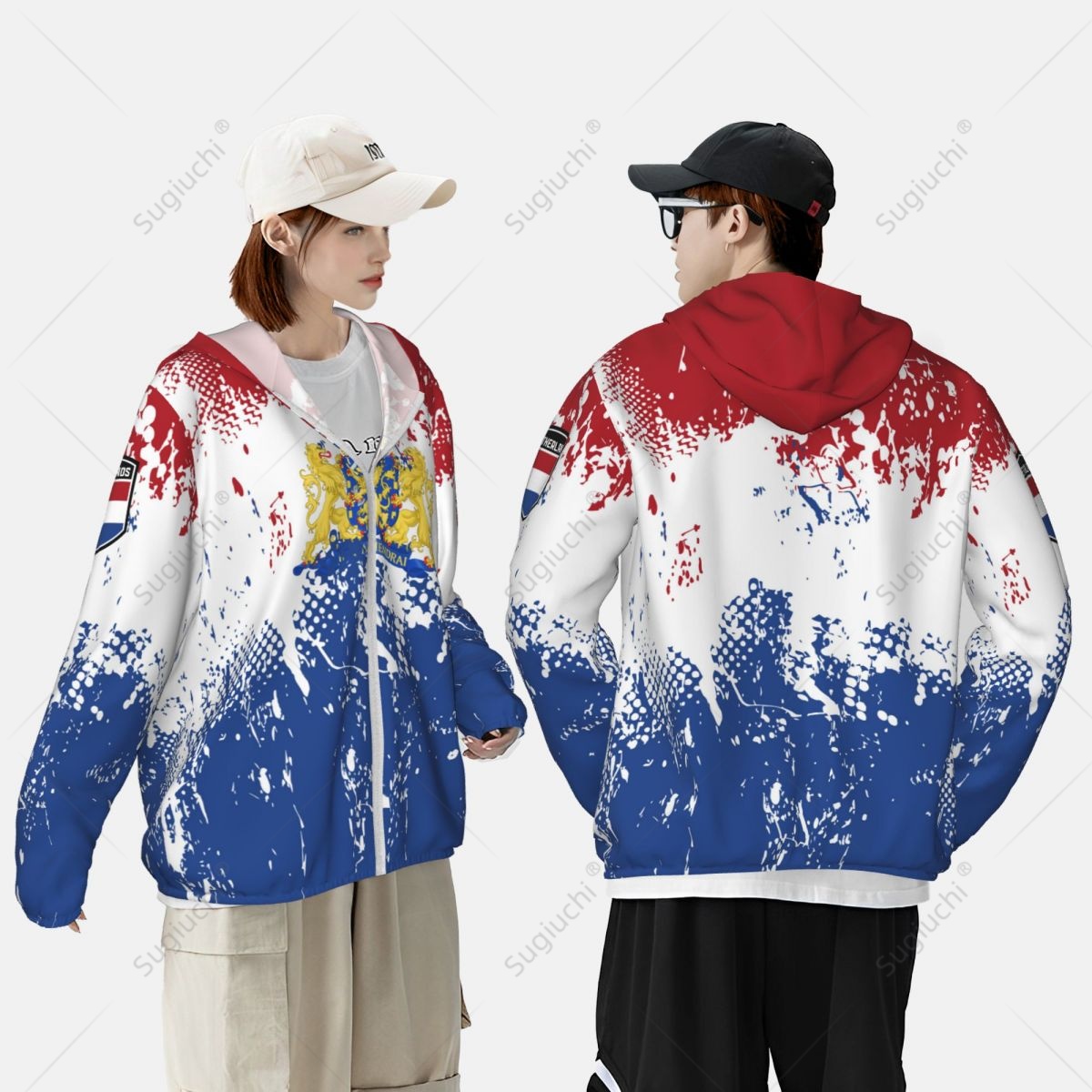 Netherlands Flag Sun Protectio - đánh giá và giá Fishing Hoodie