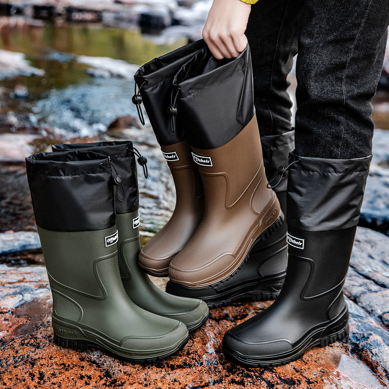 Men's Waterproof Fishing Deliv - đánh giá và giá Fishing Boots