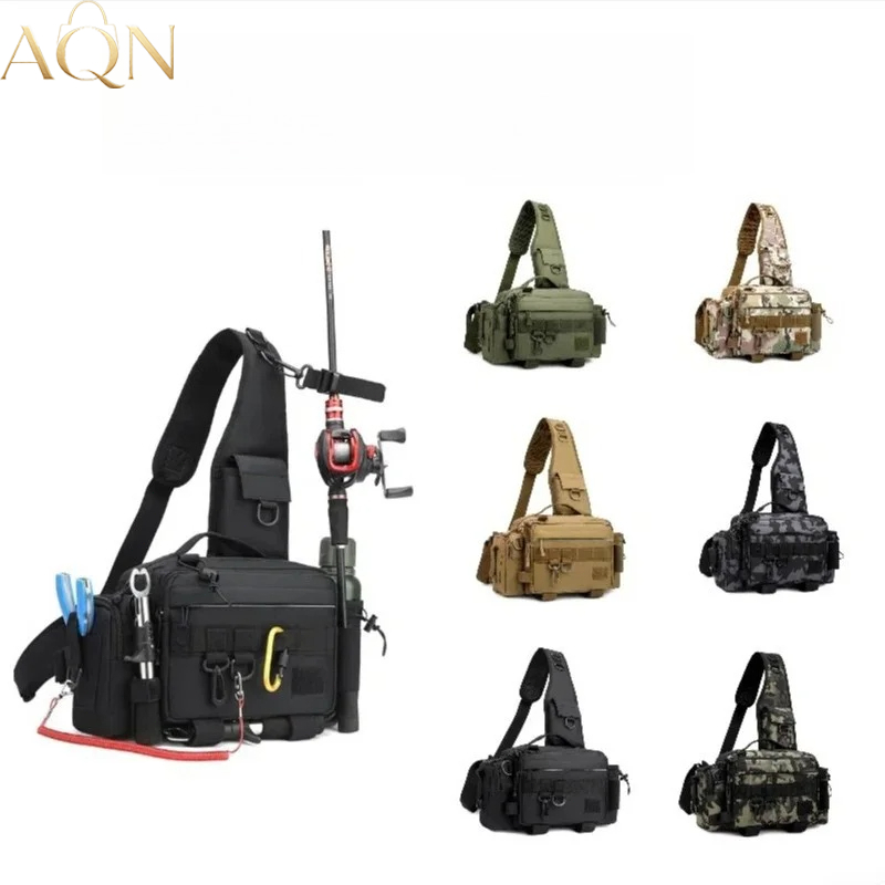 AQN Multifunction Men Outdoor  - đánh giá và giá Fishing Backpack