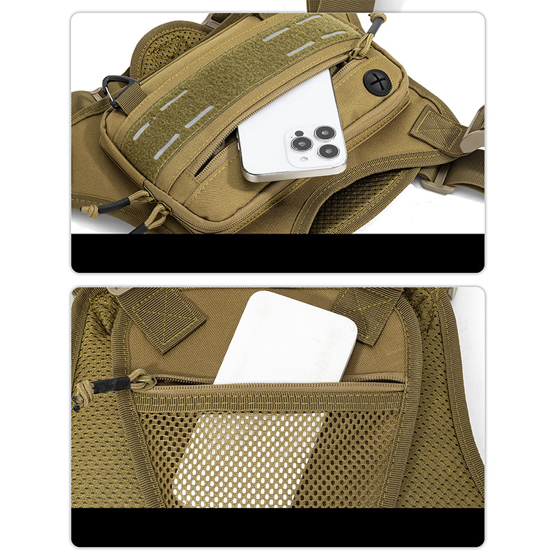 Tactical Front Chest Rig Bag V - đánh giá và giá Fishing Backpack