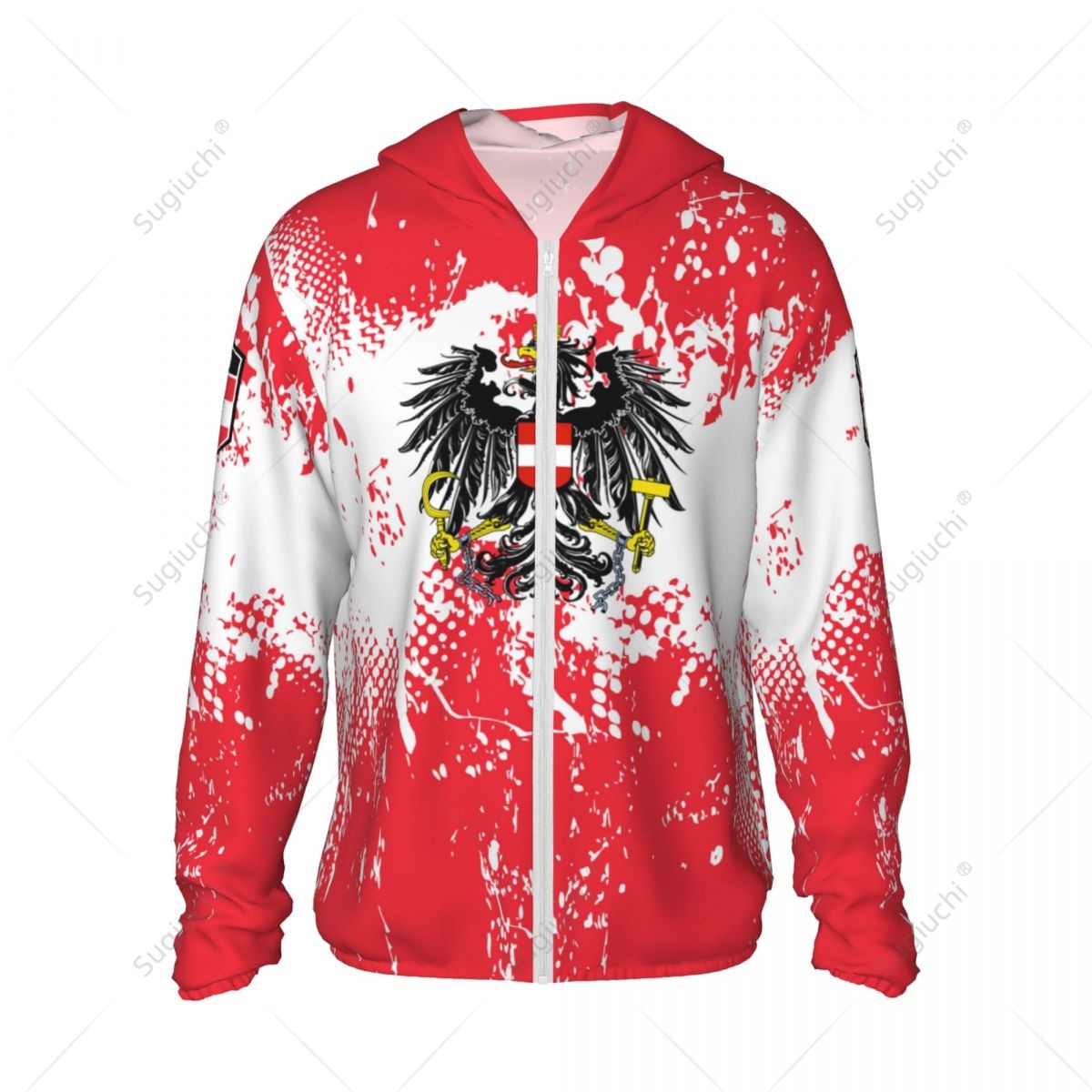 Austria Flag Sun Protection Ho - đánh giá và giá Fishing Hoodie