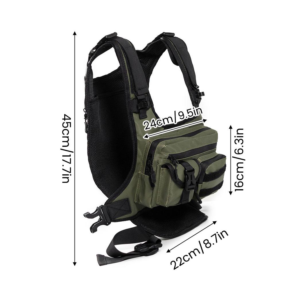 Multi Pocket Outdoor Tactical  - đánh giá và giá Fishing Bag Waterproof