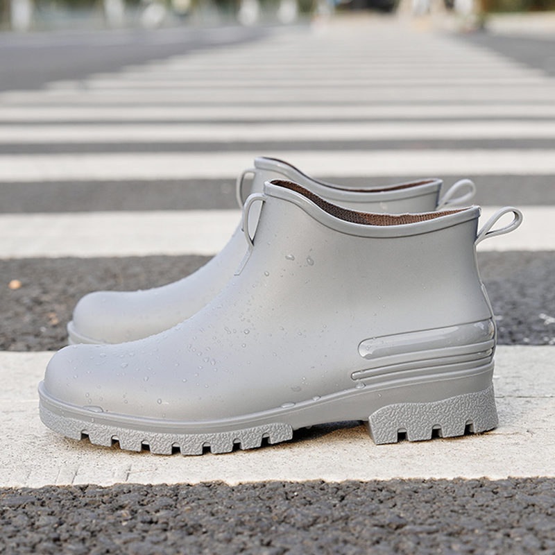 New Fashion Men Rain Boots Pla - đánh giá và giá Fishing Boots
