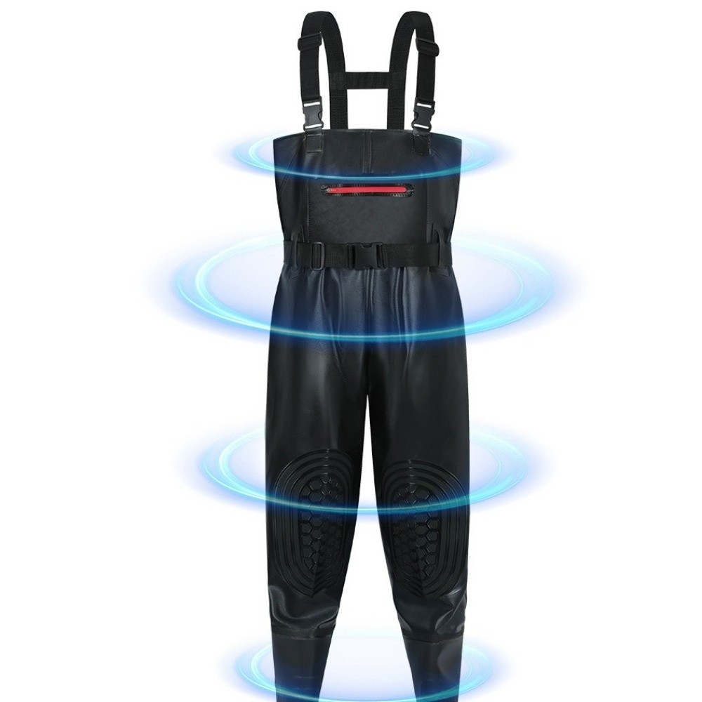 Useful PVC Fishing Suit Double - đánh giá và giá Fishing Pants Waterproof