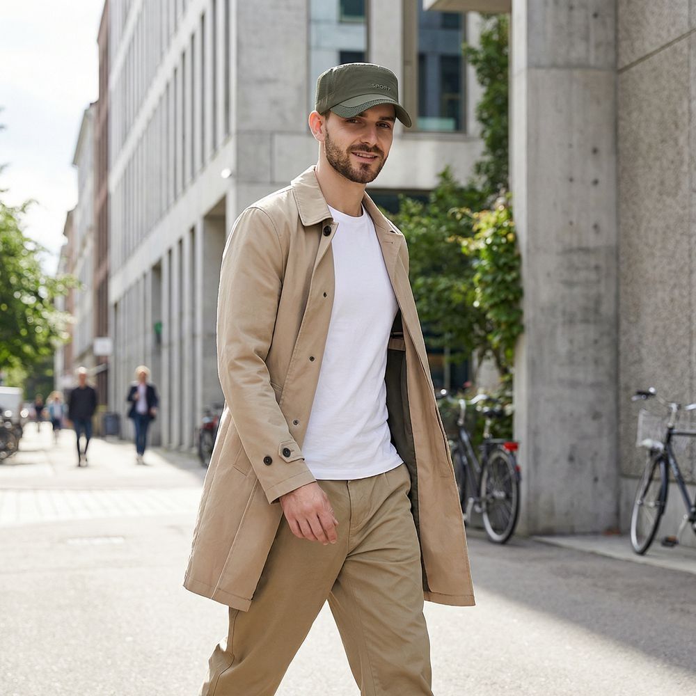 Cool Adjustable Flat Top Cap B - đánh giá và giá Fishing Hat