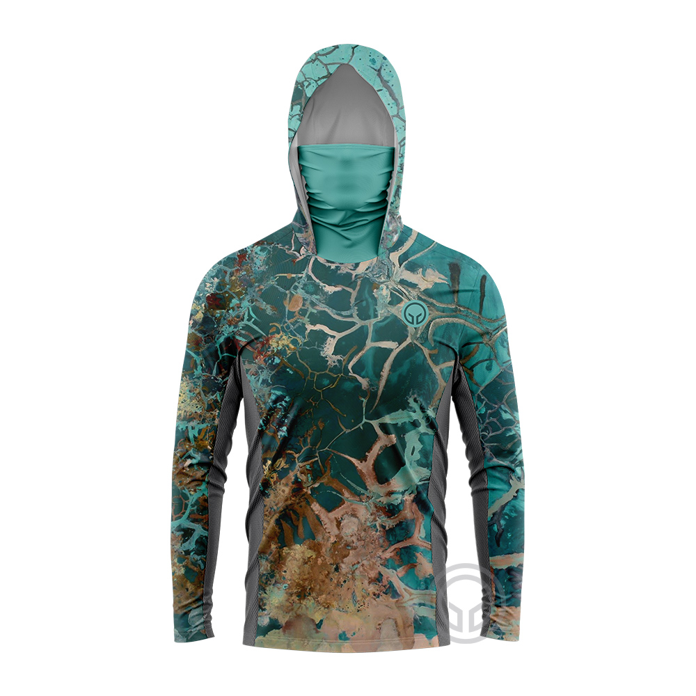 UPF50+ Sun-Protective Men Fish - đánh giá và giá Fishing Hoodie