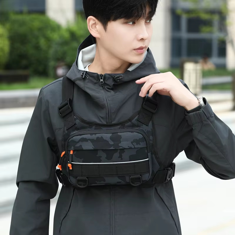 Cycling Front Chest Vest Tacti - đánh giá và giá Fishing Backpack